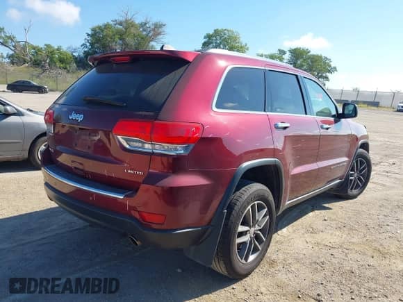 2017 Jeep Grand Cherokee Limited с VIN 1C4RJFBG6HC688954, выставлен на аукционе IAAI как лот 43040769 с пробегом 120 387 миль миль и . История ставок и продаж доступна на DreamBid. Изображение 4.