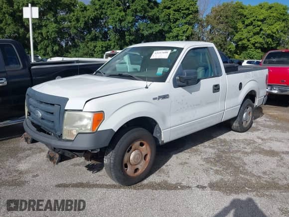 2009 Ford F-150 XL with VIN 1FTRF12W59KC51918, listed as a IAAI auction lot 43257608 with 145,403 mi miles and . Bid and sale history available at DreamBid. Image 2.