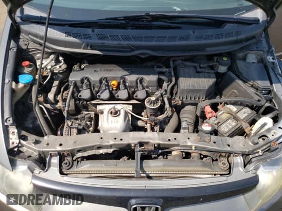 2008 Honda Civic with VIN 1HGFA15978L044285, listed as a Copart auction lot 65267655 with 179,429 mi miles and Salvage title. Bid and sale history available at DreamBid. Image 11.