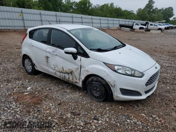 2014 Ford Fiesta S with VIN 3FADP4TJ2EM136178, listed as a Copart auction lot 59562955 with 84,601 mi miles and Salvage title. Bid and sale history available at DreamBid. Image 4.