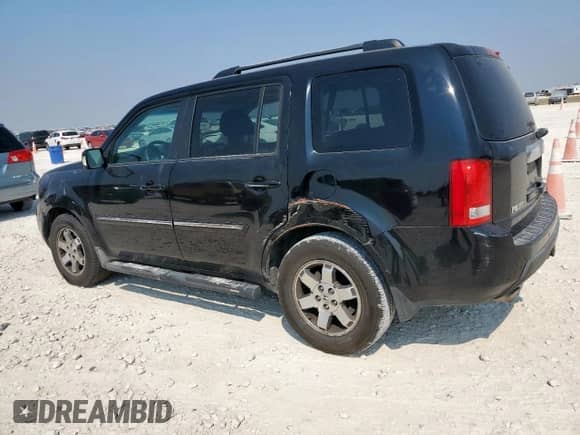 2009 Honda Pilot Touring with VIN 5FNYF489X9B007225, listed as a Copart auction lot 80406965 with 164,453 mi miles and Clean title. Bid and sale history available at DreamBid. Image 2.
