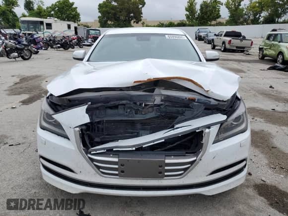 2016 Hyundai Genesis 3.8L с VIN KMHGN4JE0GU133471, выставлен на аукционе Copart как лот 65996895 с пробегом Не указан миль и Списание • Salvage title. История ставок и продаж доступна на DreamBid. Изображение 5.