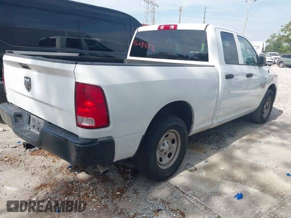 2020 Ram 1500 Tradesman z VIN 1C6RR6FGXLS117749, wystawiony jako IAAI lot #42084572 z przebiegiem 137 970 mil mil oraz . Historia ofert i sprzedaży dostępna na DreamBid. Obrazek 4.