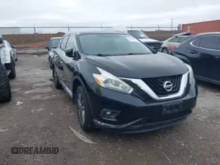 2016 Nissan Murano Platinum with VIN 5N1AZ2MG5GN125954, listed as a IAAI auction lot 41559432 with 91,040 mi miles and . Bid and sale history available at DreamBid. Image 1.