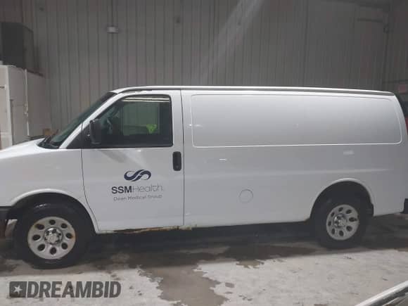 2010 Chevrolet Express Cargo with VIN 1GCUGADX1A1113221, listed as a IAAI auction lot 42155867 with Not provided miles and . Bid and sale history available at DreamBid. Image 14.