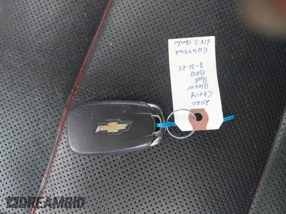 2020 Chevrolet Blazer RS with VIN 3GNKBKRS4LS557081, listed as a IAAI auction lot 43150723 with 104,348 mi miles and . Bid and sale history available at DreamBid. Image 11.