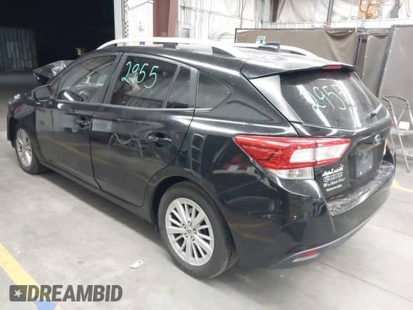 2018 Subaru Impreza Premium with VIN 4S3GTAD65J3747930, listed as a IAAI auction lot 42802313 with Not provided miles and . Bid and sale history available at DreamBid. Image 3.