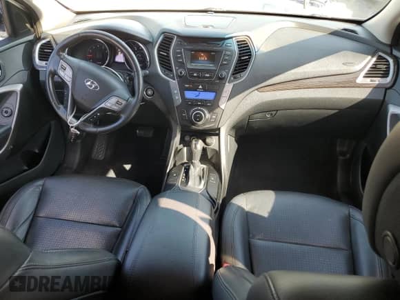 2015 Hyundai Santa Fe z VIN 5XYZU3LA3FG282803, wystawiony jako Copart lot #82160215 z przebiegiem 85 391 mil mil oraz Szkoda całkowita • Salvage title. Historia ofert i sprzedaży dostępna na DreamBid. Obrazek 8.