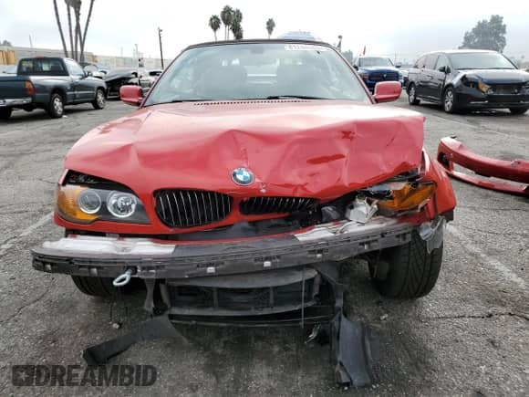 2004 BMW 3 Series 330Ci with VIN WBABW53494PL42169, listed as a Copart auction lot 81244065 with 68,549 mi miles and Salvage title. Bid and sale history available at DreamBid. Image 5.