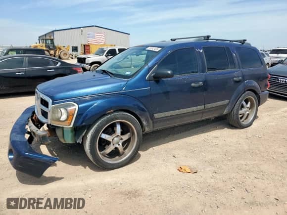 2006 Dodge Durango SLT с VIN 1D4HD48N96F104641, выставлен на аукционе Copart как лот 59342465 с пробегом 232 136 миль миль и Списание • Salvage title. История ставок и продаж доступна на DreamBid. Изображение 1.