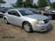 2008 Dodge Avenger with VIN 1B3LC46R98N182931, listed as a Copart auction lot 60824825 with 132,728 mi miles and Salvage title. Bid and sale history available at DreamBid. Image 4.
