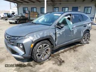 2025 Hyundai Tucson Limited с VIN 5NMJE3DE3SH504753, выставлен на аукционе Copart как лот 67745065 с пробегом 7 851 миль миль и Списание • Salvage title. История ставок и продаж доступна на DreamBid. Изображение 1.