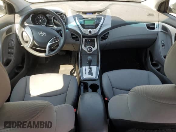 2012 Hyundai Elantra Limited with VIN 5NPDH4AE8CH084183, listed as a Copart auction lot 71861325 with 126,013 mi miles and Salvage title. Bid and sale history available at DreamBid. Image 8.