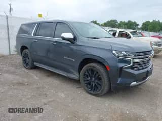2021 Chevrolet Suburban Premier z VIN 1GNSKFKD5MR245553, wystawiony jako IAAI lot #42646382 z przebiegiem 91 092 mil mil oraz . Historia ofert i sprzedaży dostępna na DreamBid. Obrazek 1.