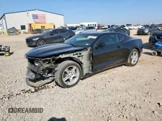 2023 Chevrolet Camaro 1LT z VIN 1G1FB1RSXP0146214, wystawiony jako Copart lot #71541725 z przebiegiem 40 600 mil mil oraz Szkoda całkowita • Salvage title. Historia ofert i sprzedaży dostępna na DreamBid. Obrazek 1.