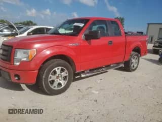 2009 Ford F-150 STX with VIN 1FTRX12W49FA23673, listed as a Copart auction lot 64413365 with 187,731 mi miles and Salvage title. Bid and sale history available at DreamBid. Image 1.