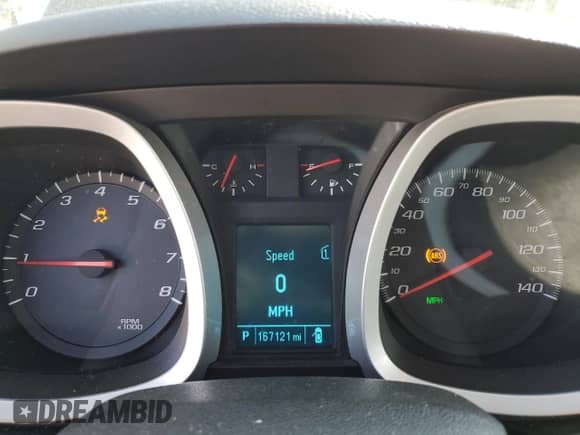 2012 Chevrolet Equinox LTZ with VIN 2GNFLGEK4C6391581, listed as a Copart auction lot 80506305 with 167,121 mi miles and Salvage title. Bid and sale history available at DreamBid. Image 9.