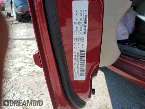 2014 Dodge Grand Caravan SXT with VIN 2C4RDGCG4ER212572, listed as a Copart auction lot 81046125 with Not provided miles and Salvage title. Bid and sale history available at DreamBid. Image 14.