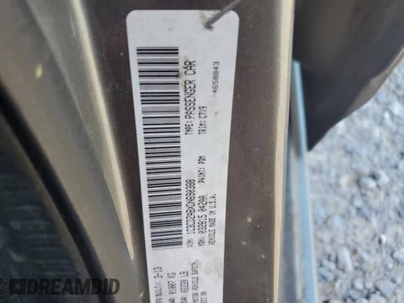 2013 Dodge Avenger SE с VIN 1C3CDZABXDN690388, выставлен на аукционе Copart как лот 71219535 с пробегом 160 942 миль миль и Списание • Salvage title. История ставок и продаж доступна на DreamBid. Изображение 12.