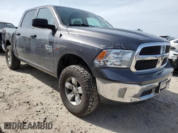 2019 Ram 1500 Tradesman z VIN 1C6RR7KM3KS682392, wystawiony jako Copart lot #52259225 z przebiegiem 88 380 mil mil oraz Szkoda całkowita • Salvage title. Historia ofert i sprzedaży dostępna na DreamBid. Obrazek 4.