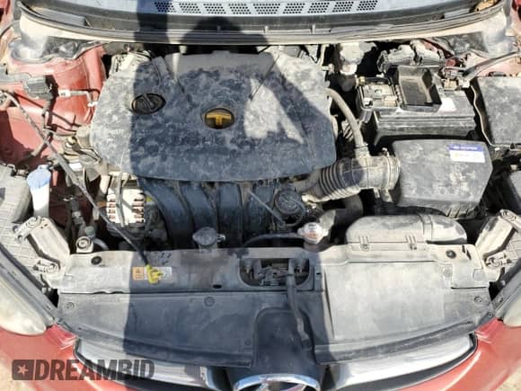 2012 Hyundai Elantra Limited with VIN KMHDH4AE6CU244837, listed as a Copart auction lot 62661995 with 136,448 mi miles and Salvage title. Bid and sale history available at DreamBid. Image 11.