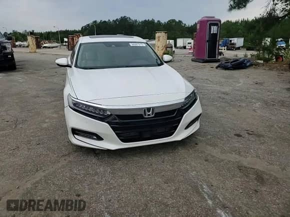 2018 Honda Accord Touring with VIN 1HGCV2F9XJA005736, listed as a Copart auction lot 56587015 with 149,196 mi miles and Salvage title. Bid and sale history available at DreamBid. Image 13.