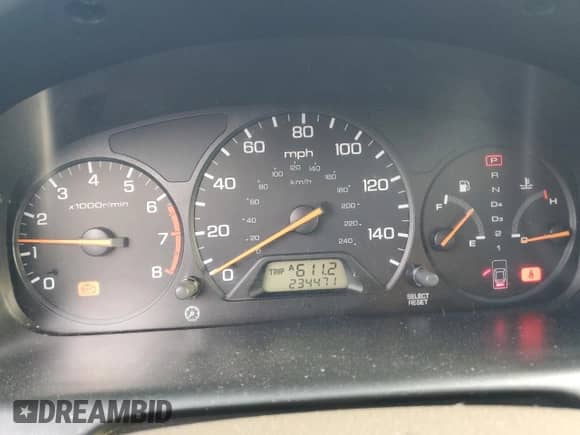 1999 Honda Accord EX with VIN JHMCG6679XC007553, listed as a Copart auction lot 89635465 with 234,471 mi miles and Non repairable. Bid and sale history available at DreamBid. Image 9.