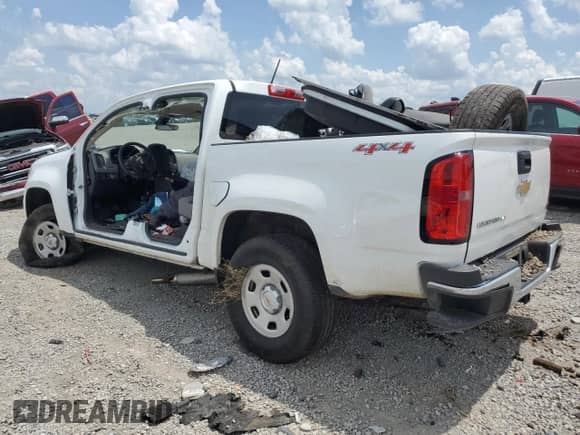 2019 Chevrolet Colorado 4WD Work Truck with VIN 1GCGTBEN0K1134882, listed as a Copart auction lot 65373975 with Not provided miles and Salvage title. Bid and sale history available at DreamBid. Image 2.