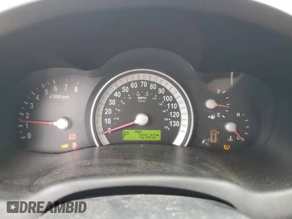 2007 Hyundai Entourage GLS with VIN KNDMC233576019757, listed as a Copart auction lot 78420403 with 70,520 mi miles and Salvage title. Bid and sale history available at DreamBid. Image 9.