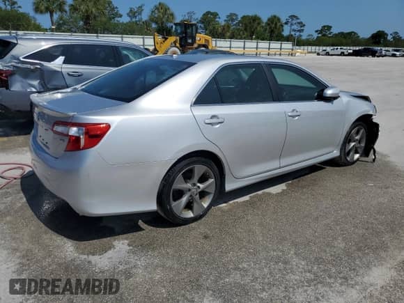 2012 Toyota Camry SE with VIN 4T1BK1FK4CU012078, listed as a Copart auction lot 62339084 with 80,240 mi miles and Salvage title. Bid and sale history available at DreamBid. Image 3.
