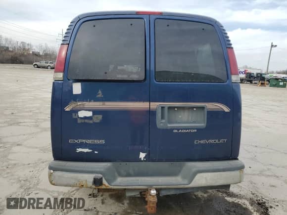 2000 Chevrolet Express Cargo YF7 z VIN 1GBFG15R5Y1109387, wystawiony jako Copart lot #48850655 z przebiegiem 176 057 mil mil oraz Szkoda całkowita • Salvage title. Historia ofert i sprzedaży dostępna na DreamBid. Obrazek 6.