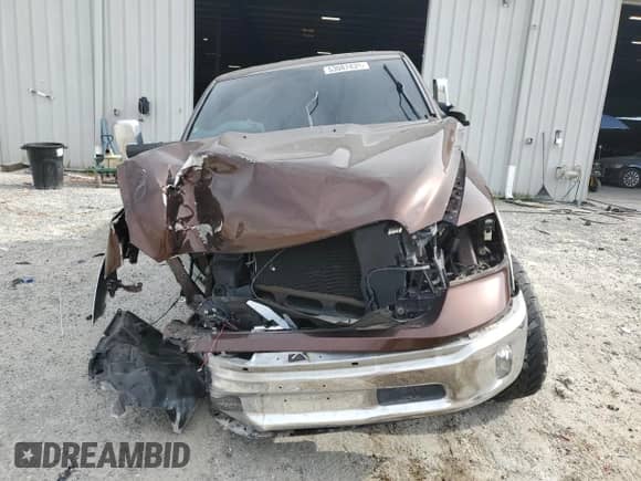 2013 Ram 1500 Laramie with VIN 1C6RR6NT5DS627913, listed as a Copart auction lot 53087435 with 98,989 mi miles and Salvage title. Bid and sale history available at DreamBid. Image 5.