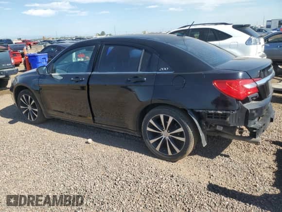 2014 Chrysler 200 Touring with VIN 1C3CCBBG7EN180313, listed as a Copart auction lot 65048355 with 140,737 mi miles and Salvage title. Bid and sale history available at DreamBid. Image 2.