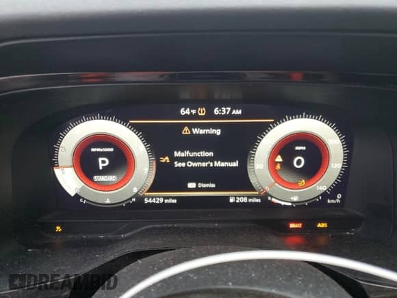 2022 Nissan Pathfinder Platinum с VIN 5N1DR3DH8NC206161, выставлен на аукционе Copart как лот 53749485 с пробегом 54 429 миль миль и Списание • Salvage title. История ставок и продаж доступна на DreamBid. Изображение 9.