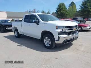 2021 Chevrolet Silverado 1500 LT z VIN 1GCRYDEK2MZ136195, wystawiony jako IAAI lot #42171221 z przebiegiem 146 558 mil mil oraz . Historia ofert i sprzedaży dostępna na DreamBid. Obrazek 1.