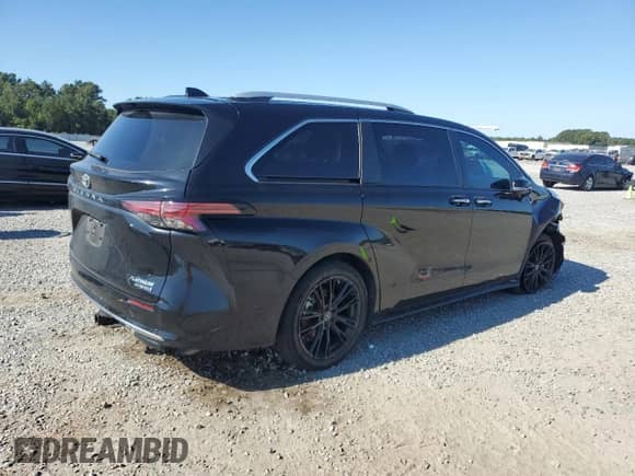 2022 Toyota Sienna Platinum с VIN 5TDERKEC1NS088829, выставлен на аукционе Copart как лот 71081745 с пробегом 38 339 миль миль и Списание • Salvage title. История ставок и продаж доступна на DreamBid. Изображение 3.