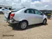 2017 Chevrolet Sonic LT with VIN 1G1JD5SHXH4104467, listed as a Copart auction lot 69048995 with 72,116 mi miles and Salvage title. Bid and sale history available at DreamBid. Image 3.