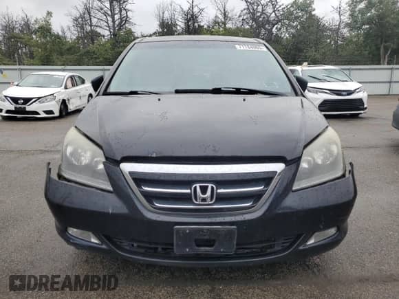 2006 Honda Odyssey Touring с VIN 5FNRL38846B065227, выставлен на аукционе Copart как лот 71784065 с пробегом 124 539 миль миль и Списание • Salvage title. История ставок и продаж доступна на DreamBid. Изображение 5.