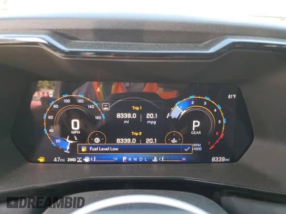 2024 Chevrolet Colorado 4WD Z71 с VIN 1GCPTDEK9R1115663, выставлен на аукционе Copart как лот 71032765 с пробегом 8 339 миль миль и Списание • Salvage title. История ставок и продаж доступна на DreamBid. Изображение 9.