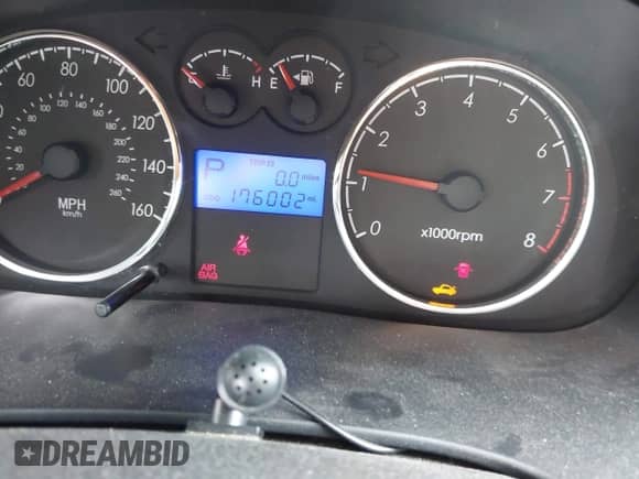 2007 Hyundai Tiburon GS with VIN KMHHM66D47U253809, listed as a IAAI auction lot 42777962 with 176,002 mi miles and . Bid and sale history available at DreamBid. Image 7.