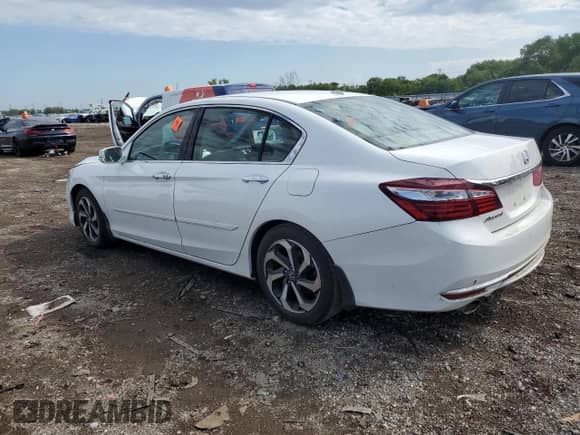 2016 Honda Accord EX-L with VIN 1HGCR3F03GA000995, listed as a Copart auction lot 70261425 with Not provided miles and Salvage title. Bid and sale history available at DreamBid. Image 2.