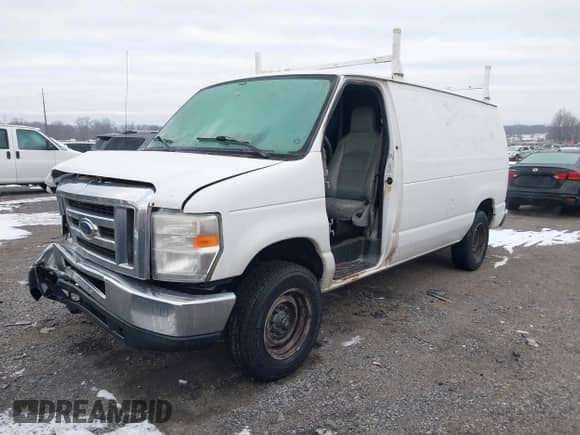 2013 Ford Econoline Cargo Commercial with VIN 1FTNE1EW1DDA21867, listed as a IAAI auction lot 41280581 with 186,166 mi miles and . Bid and sale history available at DreamBid. Image 17.