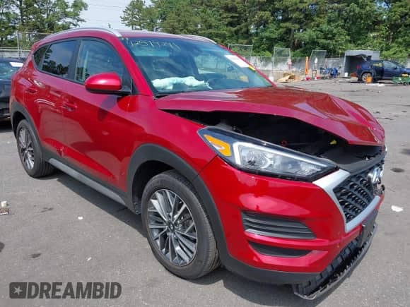 2021 Hyundai Tucson Limited with VIN KM8J3CAL2MU397601, listed as a IAAI auction lot 42594241 with 21,353 mi miles and . Bid and sale history available at DreamBid. Image 1.