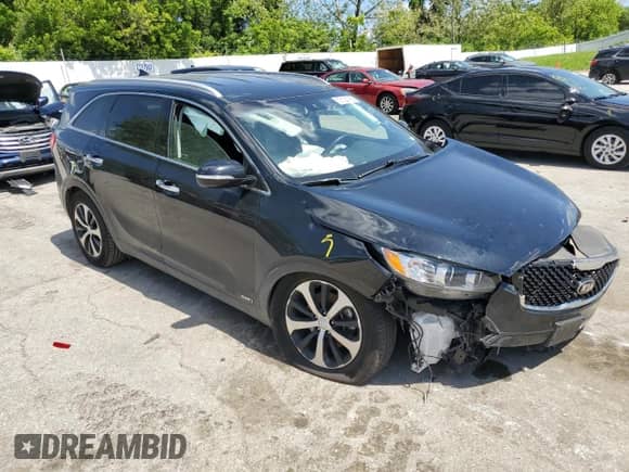 2018 Kia Sorento EX with VIN 5XYPHDA16JG359726, listed as a Copart auction lot 57122795 with 86,423 mi miles and Salvage title. Bid and sale history available at DreamBid. Image 4.