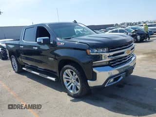 2019 Chevrolet Silverado 1500 LTZ z VIN 3GCUYGEDXKG108302, wystawiony jako IAAI lot #42395365 z przebiegiem 126 762 mil mil oraz . Historia ofert i sprzedaży dostępna na DreamBid. Obrazek 1.