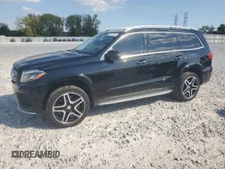 2017 Mercedes-Benz GLS 550 with VIN 4JGDF7DE9HA811649, listed as a Copart auction lot 80461305 with 107,483 mi miles and Clean title. Bid and sale history available at DreamBid. Image 1.