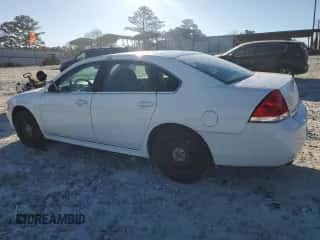 2016 Chevrolet Impala Police Police with VIN 2G1WD5E36G1106457, listed as a Copart auction lot 47261755 with 113,944 mi miles and Clean title. Bid and sale history available at DreamBid. Image 2.