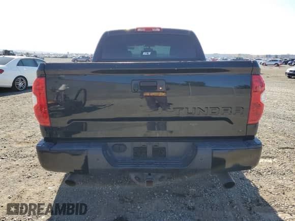 2015 Toyota Tundra 1794 Edition with VIN 5TFAW5F14FX485999, listed as a Copart auction lot 82696155 with 92,982 mi miles and Salvage title. Bid and sale history available at DreamBid. Image 6.