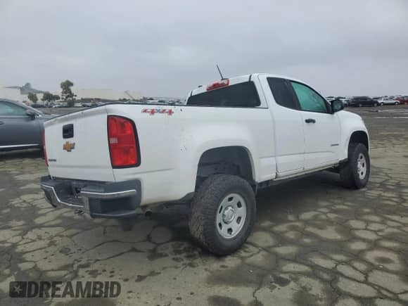 2015 Chevrolet Colorado 4WD WT with VIN 1GCHTAEA7F1158887, listed as a Copart auction lot 85815324 with 123,161 mi miles and Salvage title. Bid and sale history available at DreamBid. Image 3.