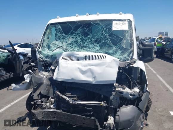 2017 Ram ProMaster Cargo with VIN 3C6TRVAGXHE547962, listed as a IAAI auction lot 42807268 with 165,546 mi miles and . Bid and sale history available at DreamBid. Image 12.